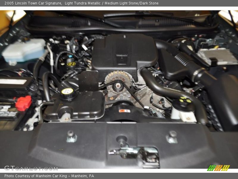 Light Tundra Metallic / Medium Light Stone/Dark Stone 2005 Lincoln Town Car Signature