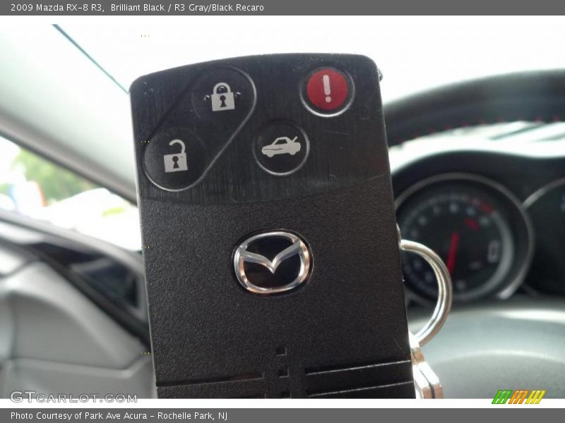 Brilliant Black / R3 Gray/Black Recaro 2009 Mazda RX-8 R3