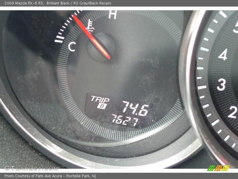 Brilliant Black / R3 Gray/Black Recaro 2009 Mazda RX-8 R3
