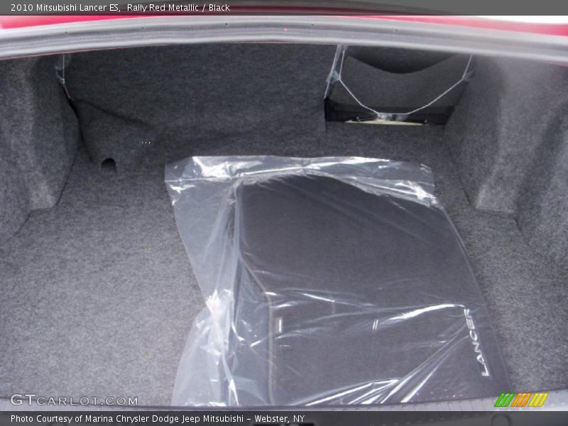 Rally Red Metallic / Black 2010 Mitsubishi Lancer ES