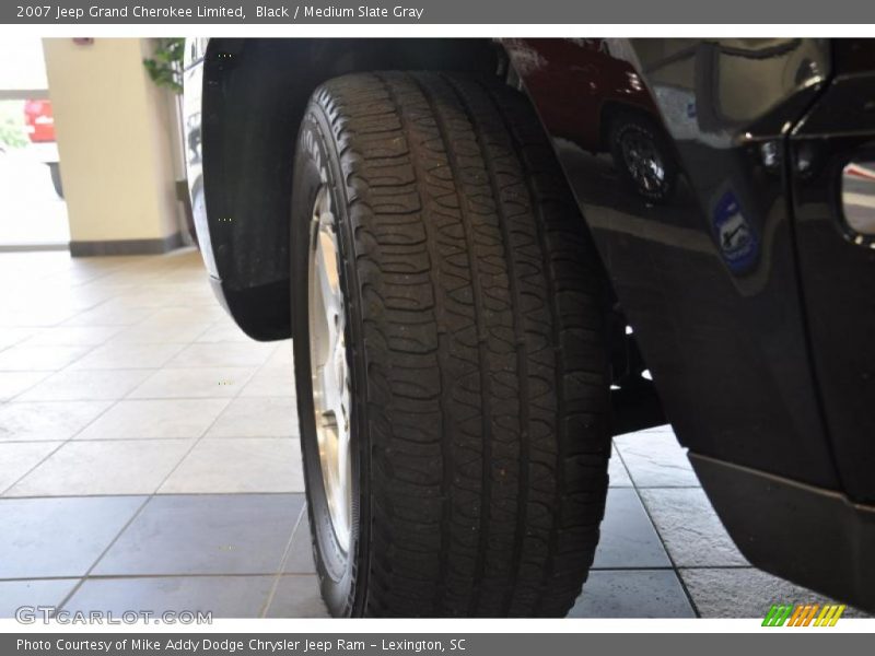 Black / Medium Slate Gray 2007 Jeep Grand Cherokee Limited