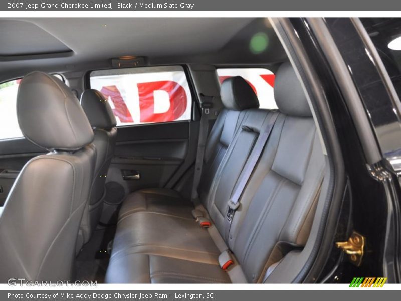 Black / Medium Slate Gray 2007 Jeep Grand Cherokee Limited