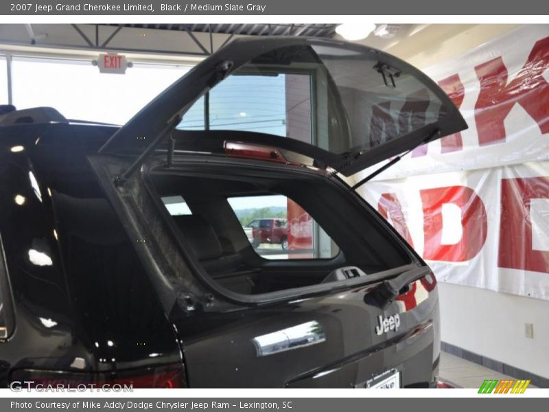 Black / Medium Slate Gray 2007 Jeep Grand Cherokee Limited