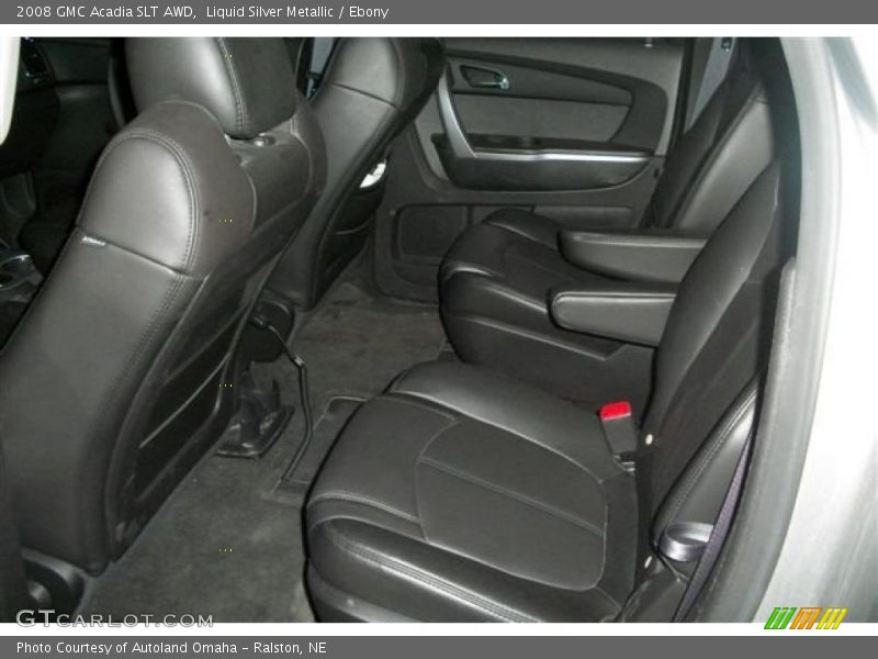 Liquid Silver Metallic / Ebony 2008 GMC Acadia SLT AWD