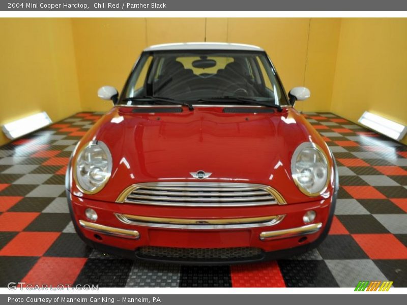Chili Red / Panther Black 2004 Mini Cooper Hardtop