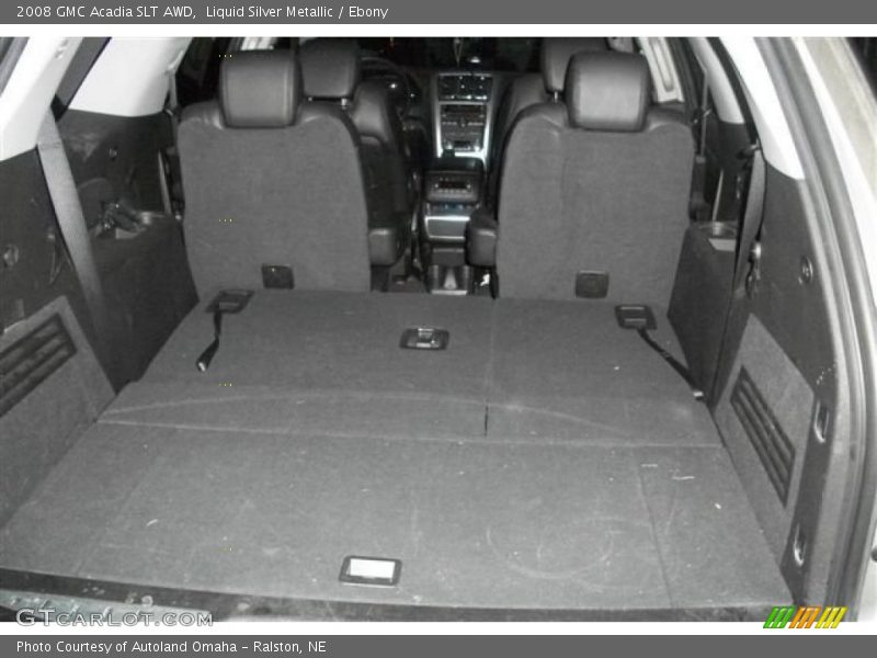Liquid Silver Metallic / Ebony 2008 GMC Acadia SLT AWD