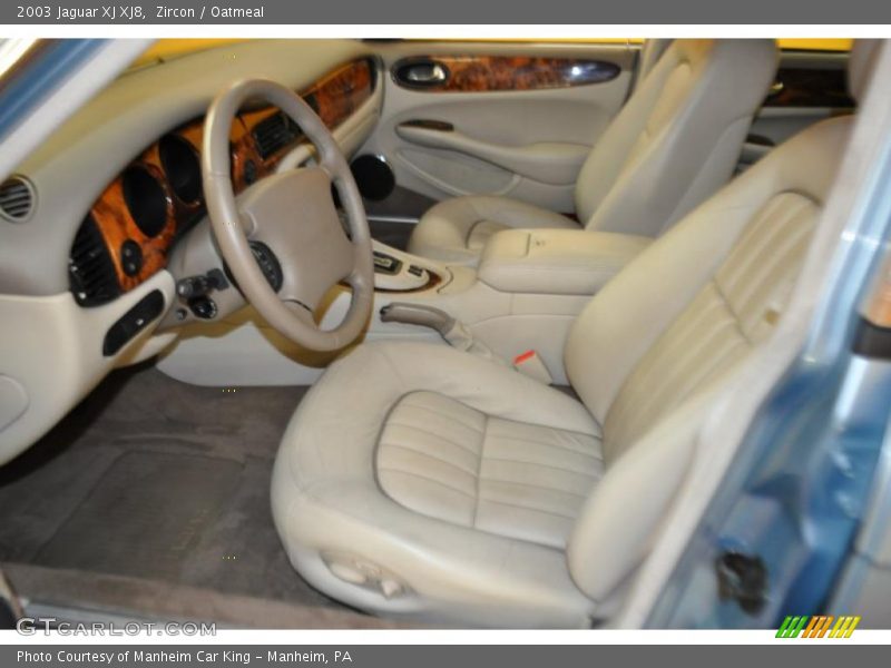 Zircon / Oatmeal 2003 Jaguar XJ XJ8