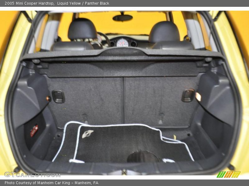 Liquid Yellow / Panther Black 2005 Mini Cooper Hardtop