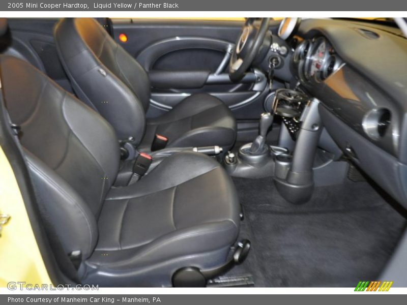 Liquid Yellow / Panther Black 2005 Mini Cooper Hardtop