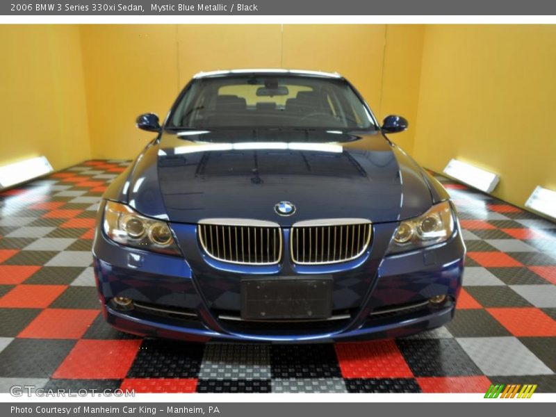 Mystic Blue Metallic / Black 2006 BMW 3 Series 330xi Sedan