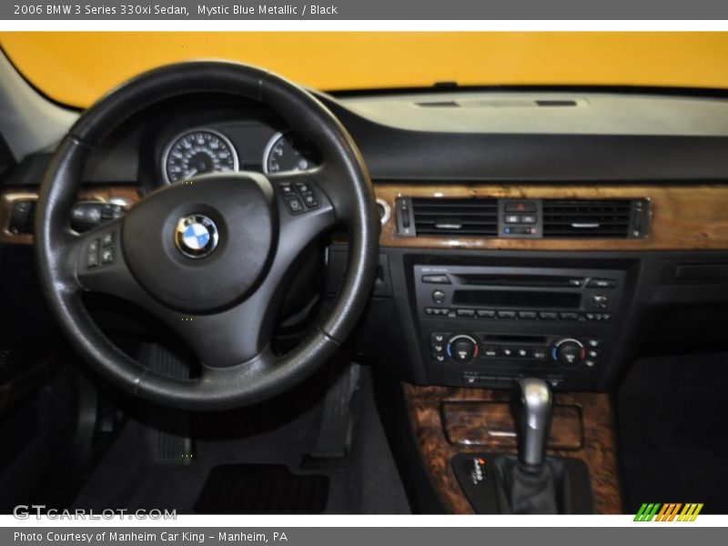 Mystic Blue Metallic / Black 2006 BMW 3 Series 330xi Sedan