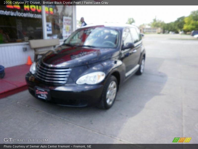 Brilliant Black Crystal Pearl / Pastel Slate Gray 2006 Chrysler PT Cruiser