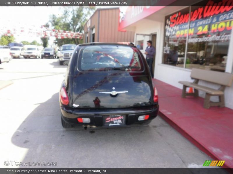 Brilliant Black Crystal Pearl / Pastel Slate Gray 2006 Chrysler PT Cruiser