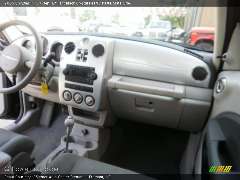 Brilliant Black Crystal Pearl / Pastel Slate Gray 2006 Chrysler PT Cruiser