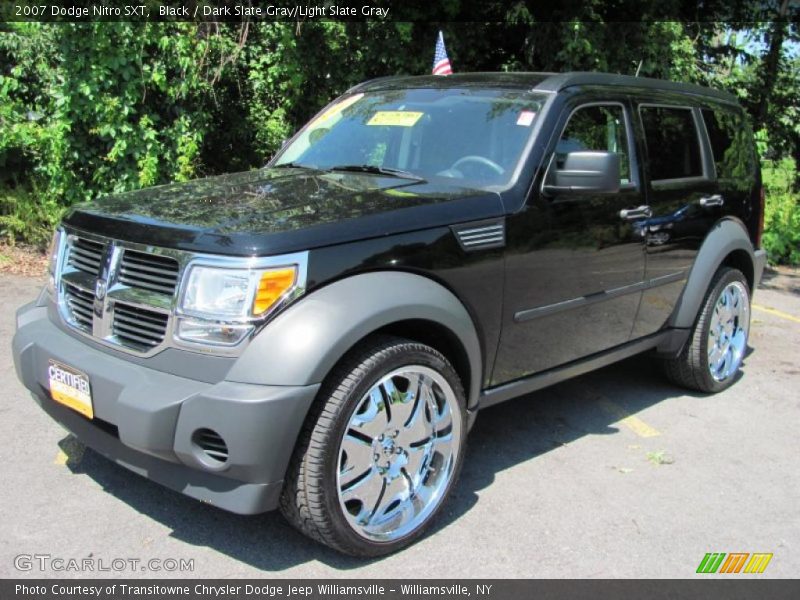 Black / Dark Slate Gray/Light Slate Gray 2007 Dodge Nitro SXT