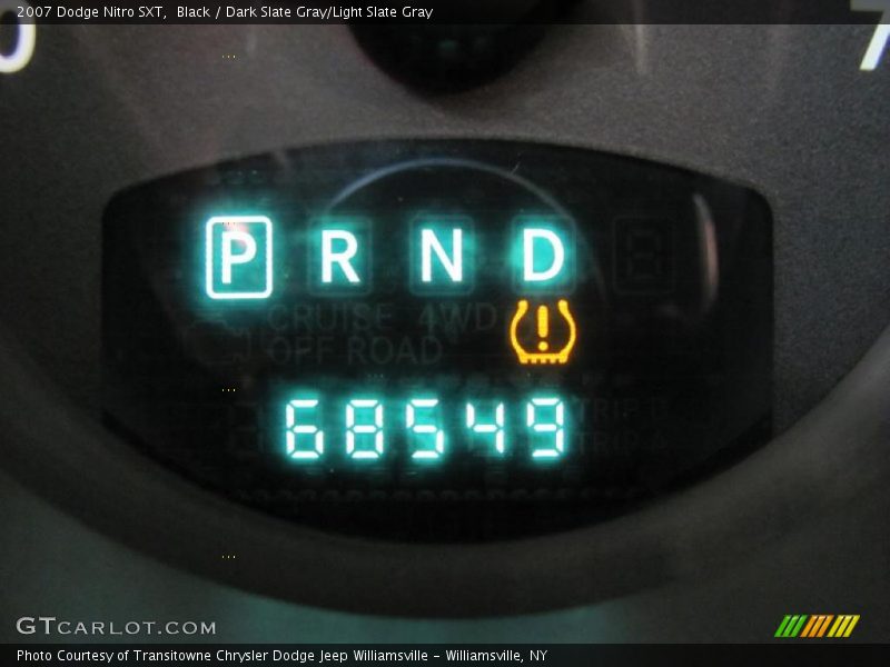 Black / Dark Slate Gray/Light Slate Gray 2007 Dodge Nitro SXT
