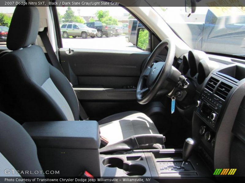 Black / Dark Slate Gray/Light Slate Gray 2007 Dodge Nitro SXT