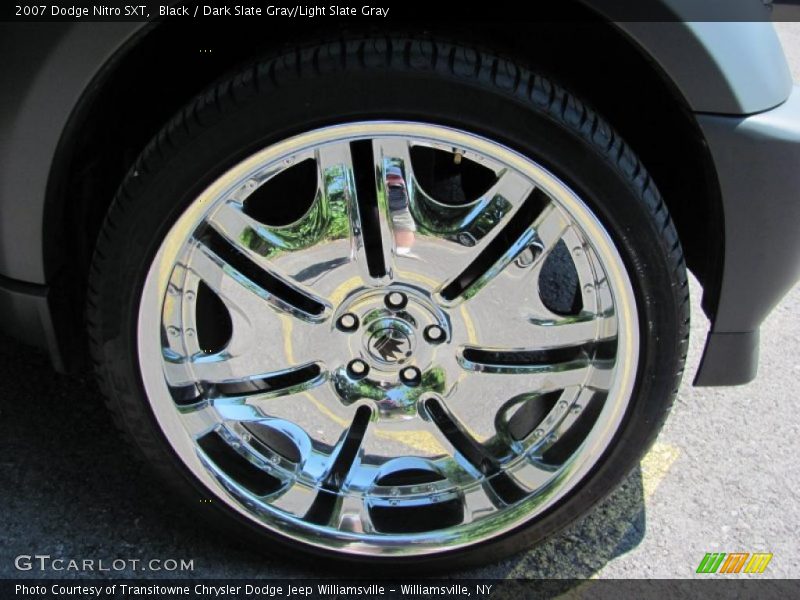 Black / Dark Slate Gray/Light Slate Gray 2007 Dodge Nitro SXT