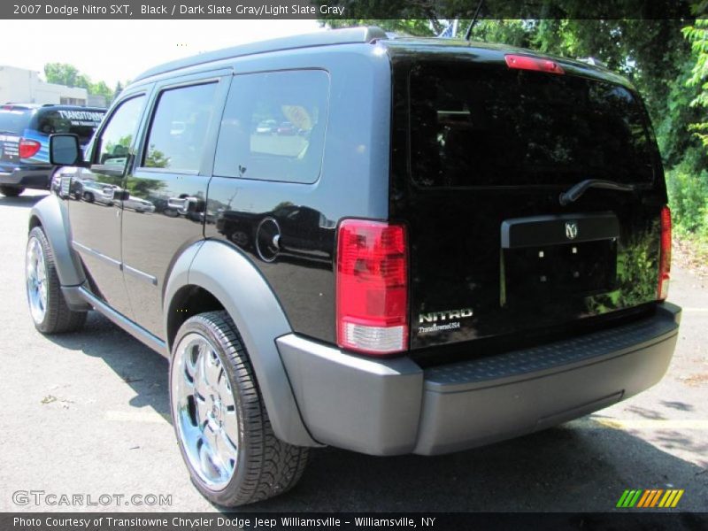 Black / Dark Slate Gray/Light Slate Gray 2007 Dodge Nitro SXT