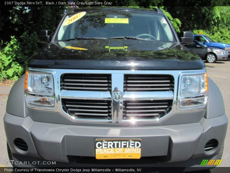 Black / Dark Slate Gray/Light Slate Gray 2007 Dodge Nitro SXT