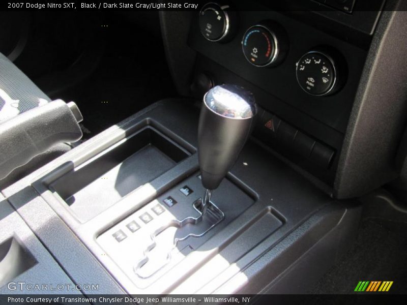 Black / Dark Slate Gray/Light Slate Gray 2007 Dodge Nitro SXT