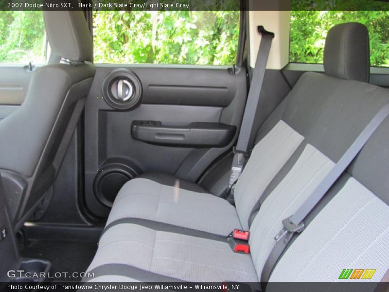 Black / Dark Slate Gray/Light Slate Gray 2007 Dodge Nitro SXT