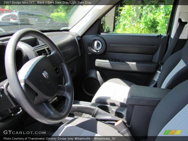 Black / Dark Slate Gray/Light Slate Gray 2007 Dodge Nitro SXT