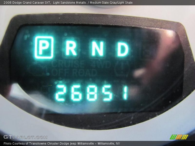 Light Sandstone Metallic / Medium Slate Gray/Light Shale 2008 Dodge Grand Caravan SXT