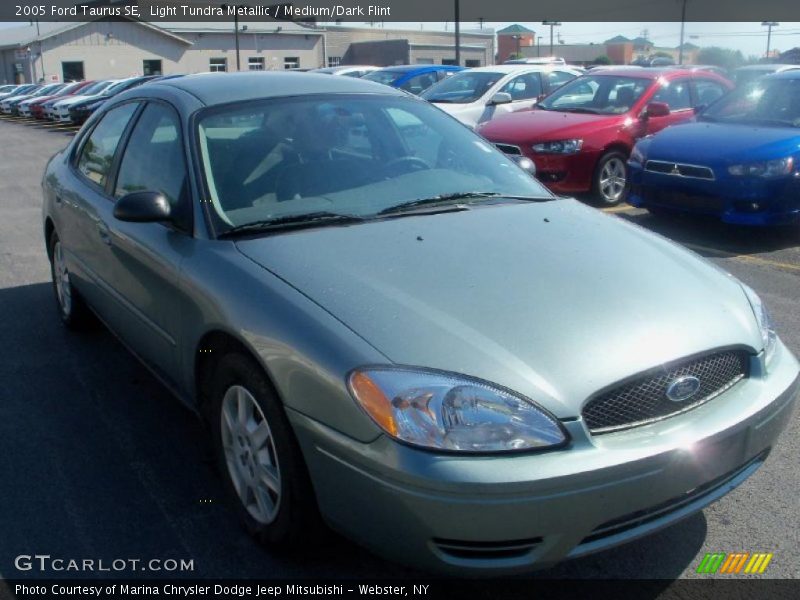 Light Tundra Metallic / Medium/Dark Flint 2005 Ford Taurus SE