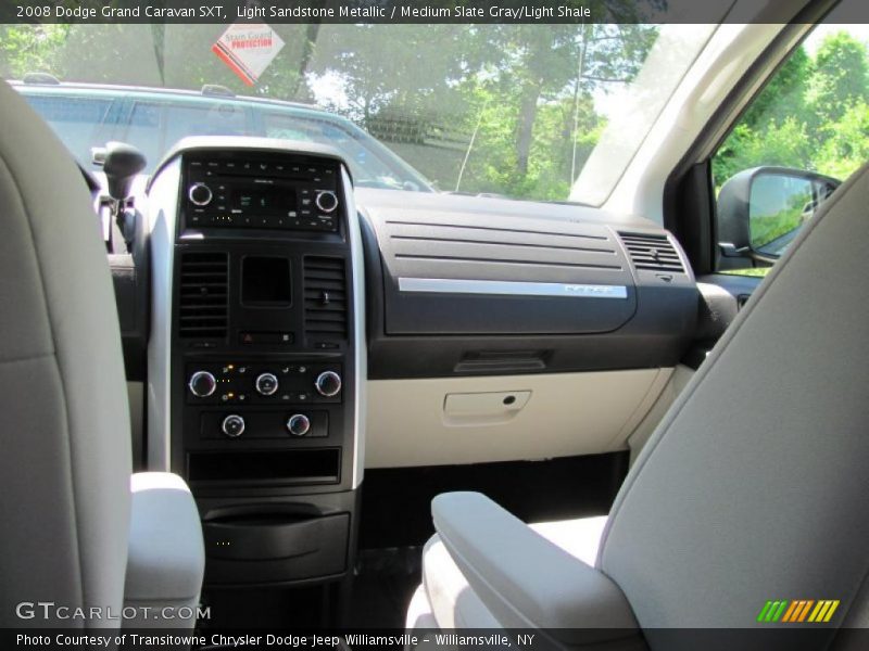 Light Sandstone Metallic / Medium Slate Gray/Light Shale 2008 Dodge Grand Caravan SXT
