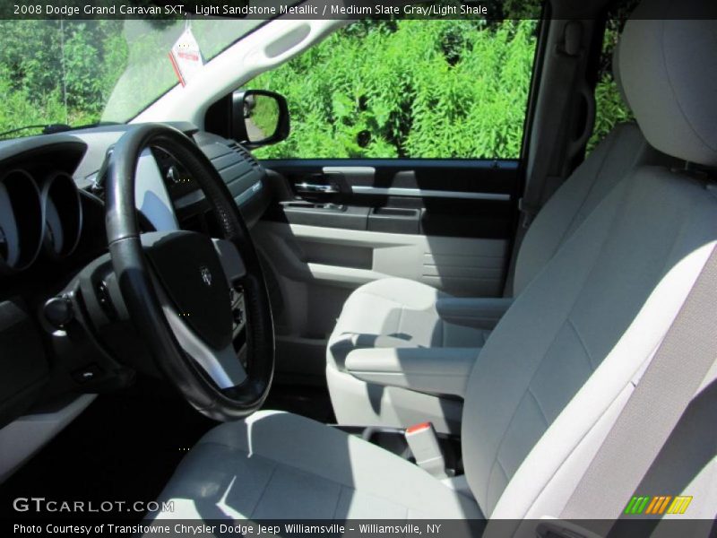 Light Sandstone Metallic / Medium Slate Gray/Light Shale 2008 Dodge Grand Caravan SXT