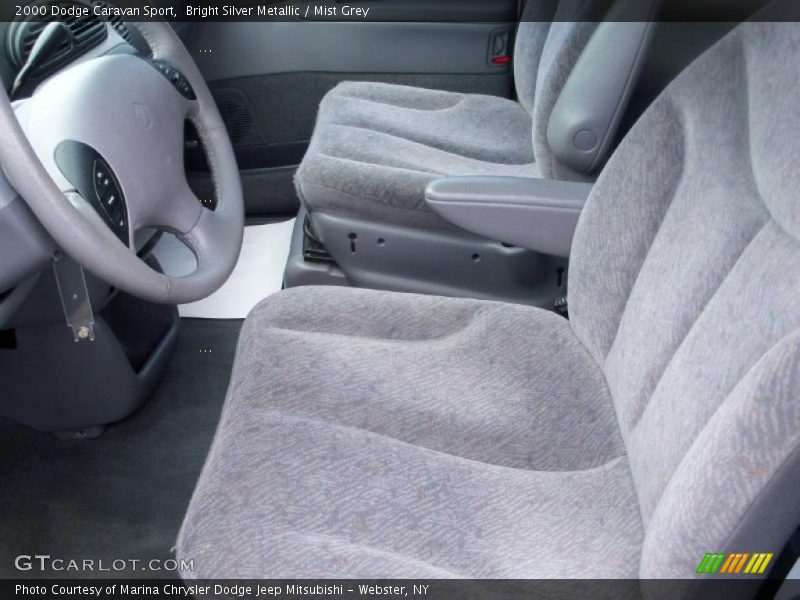 Bright Silver Metallic / Mist Grey 2000 Dodge Caravan Sport