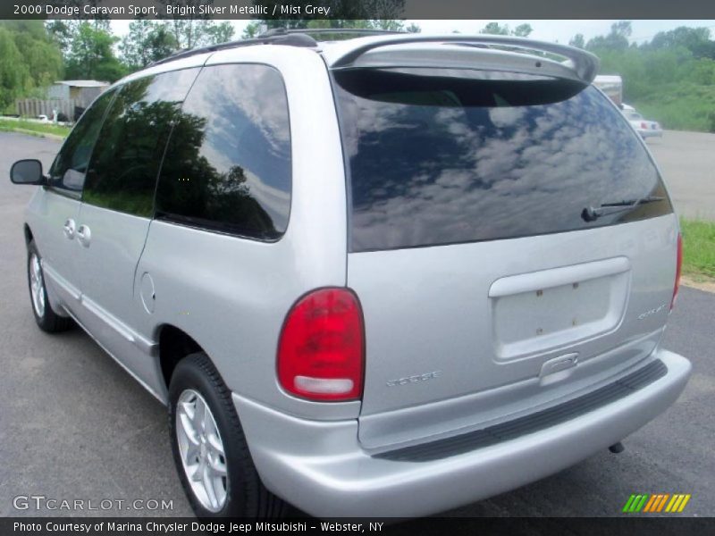 Bright Silver Metallic / Mist Grey 2000 Dodge Caravan Sport