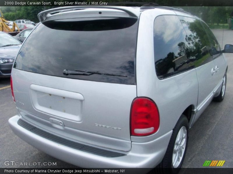 Bright Silver Metallic / Mist Grey 2000 Dodge Caravan Sport