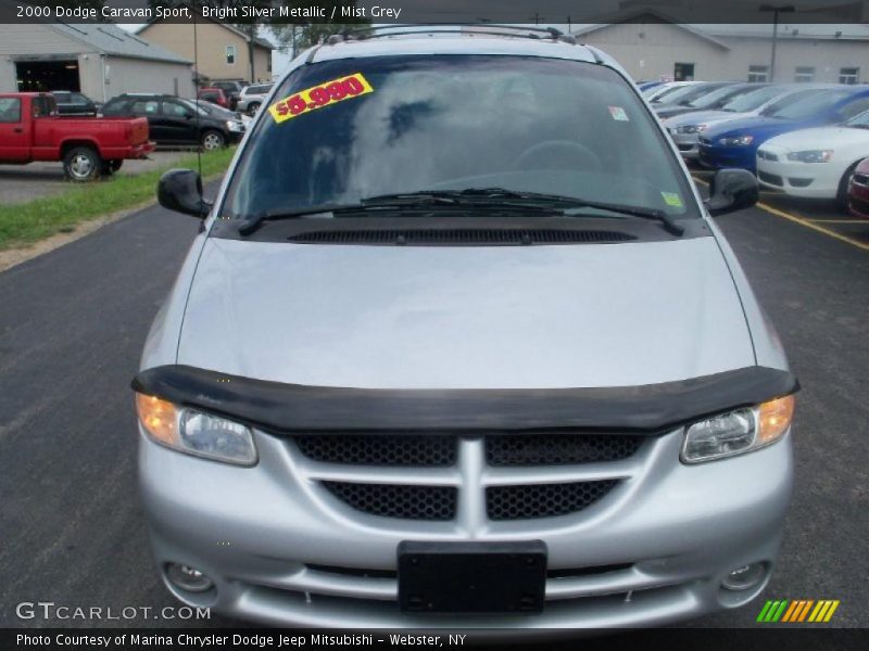 Bright Silver Metallic / Mist Grey 2000 Dodge Caravan Sport