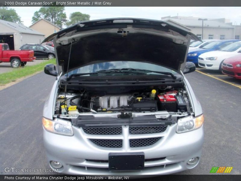 Bright Silver Metallic / Mist Grey 2000 Dodge Caravan Sport
