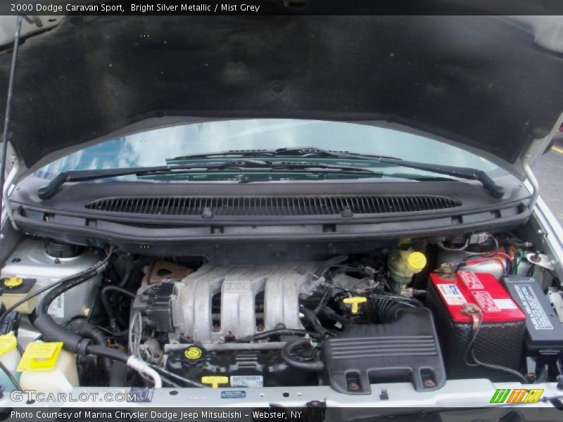 Bright Silver Metallic / Mist Grey 2000 Dodge Caravan Sport