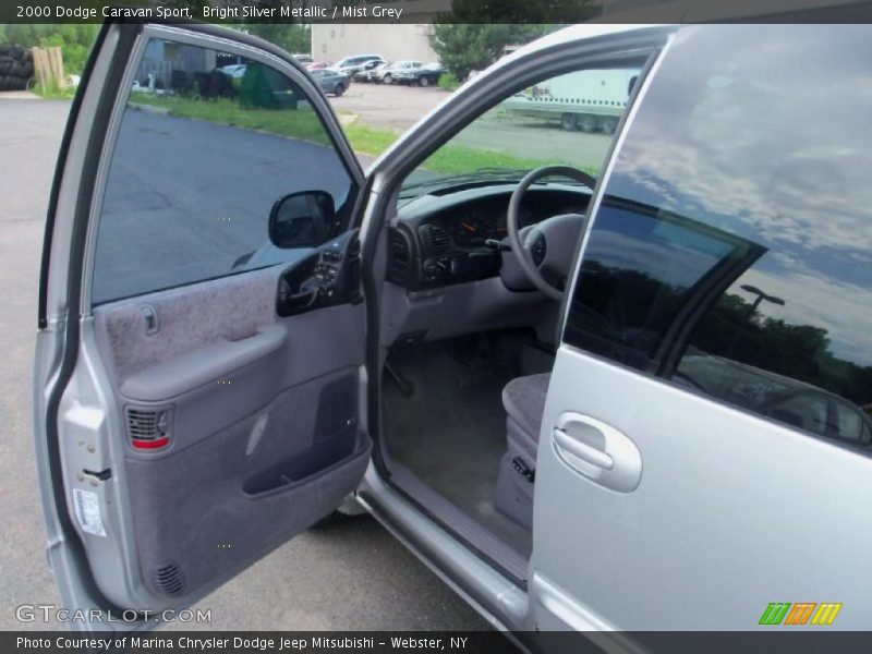 Bright Silver Metallic / Mist Grey 2000 Dodge Caravan Sport