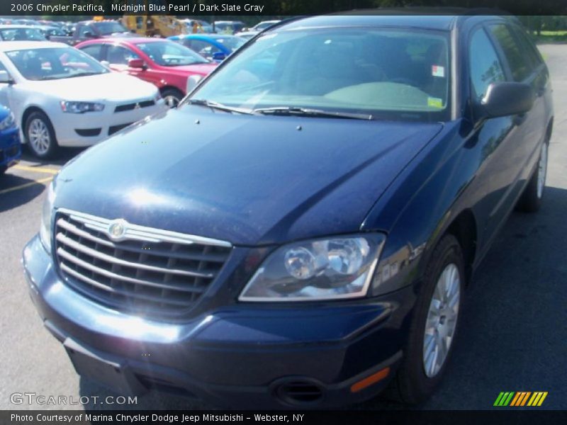 Midnight Blue Pearl / Dark Slate Gray 2006 Chrysler Pacifica