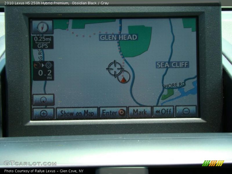 Obsidian Black / Gray 2010 Lexus HS 250h Hybrid Premium