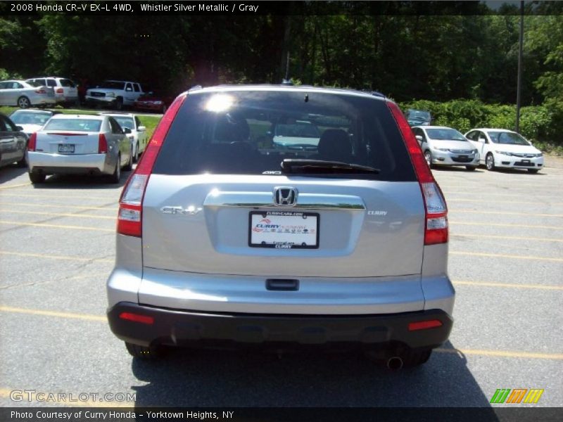 Whistler Silver Metallic / Gray 2008 Honda CR-V EX-L 4WD