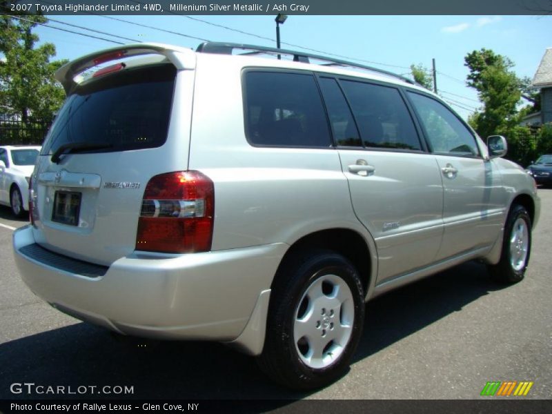 Millenium Silver Metallic / Ash Gray 2007 Toyota Highlander Limited 4WD