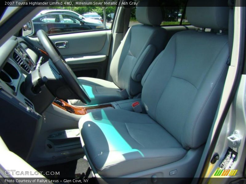 Millenium Silver Metallic / Ash Gray 2007 Toyota Highlander Limited 4WD