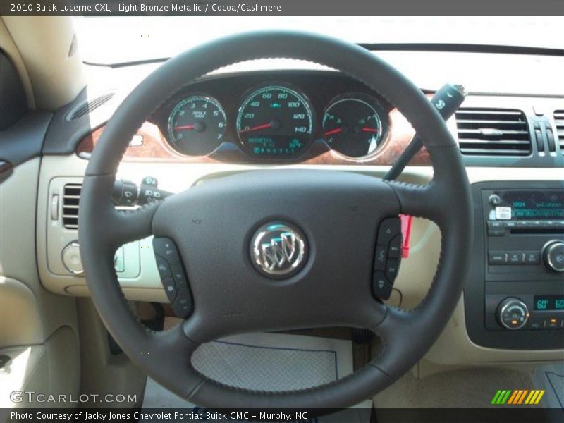 Light Bronze Metallic / Cocoa/Cashmere 2010 Buick Lucerne CXL