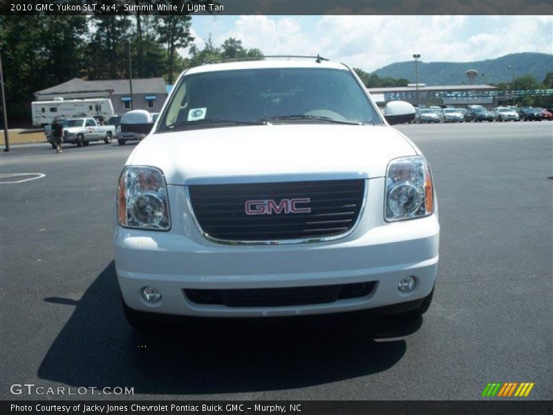 Summit White / Light Tan 2010 GMC Yukon SLT 4x4