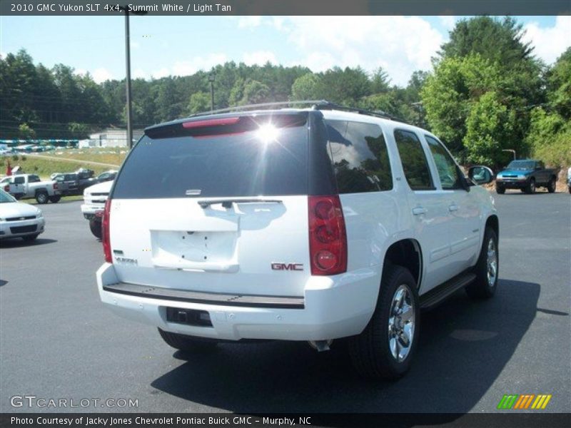 Summit White / Light Tan 2010 GMC Yukon SLT 4x4