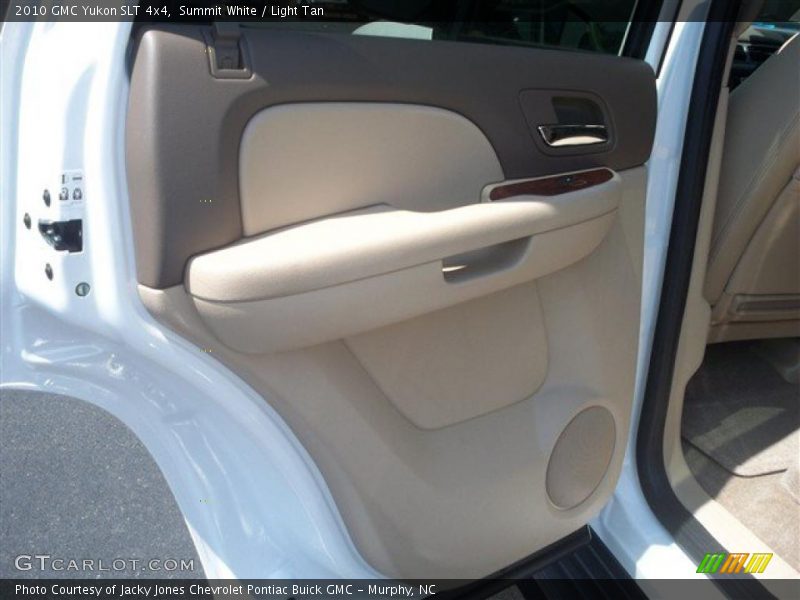 Summit White / Light Tan 2010 GMC Yukon SLT 4x4