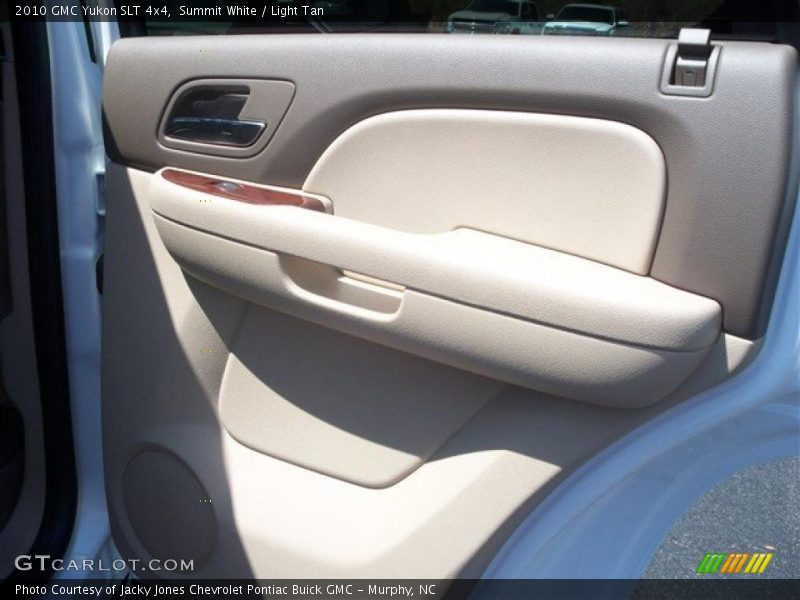 Summit White / Light Tan 2010 GMC Yukon SLT 4x4