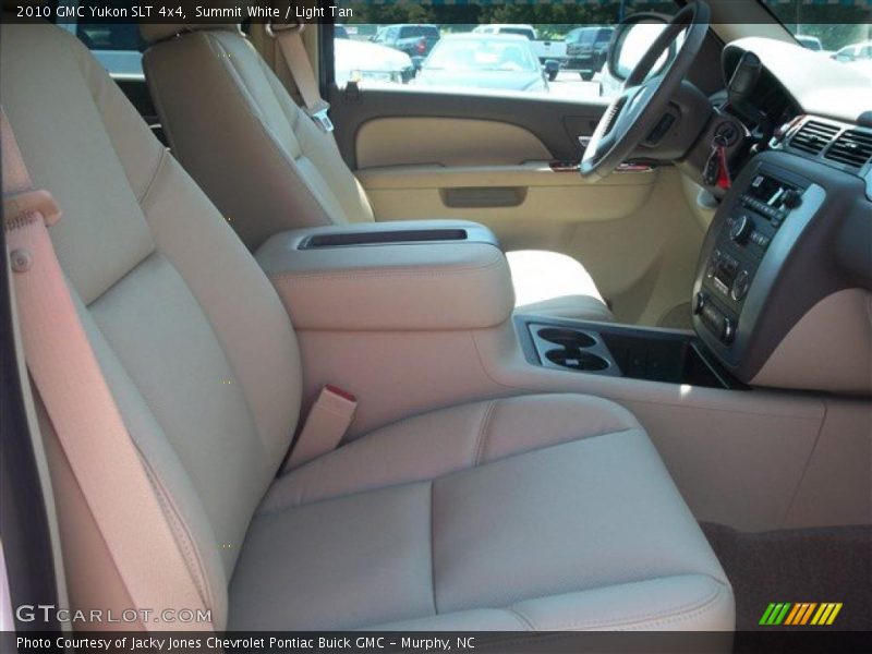 Summit White / Light Tan 2010 GMC Yukon SLT 4x4