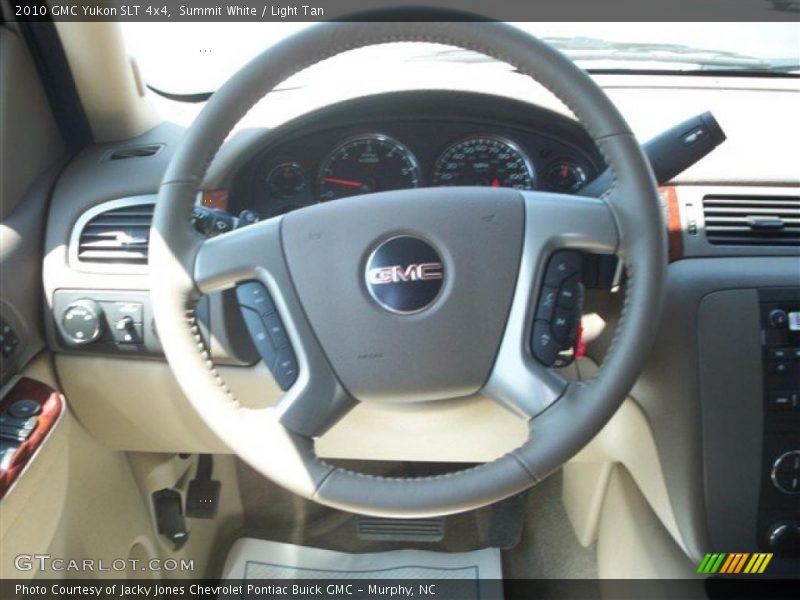 Summit White / Light Tan 2010 GMC Yukon SLT 4x4